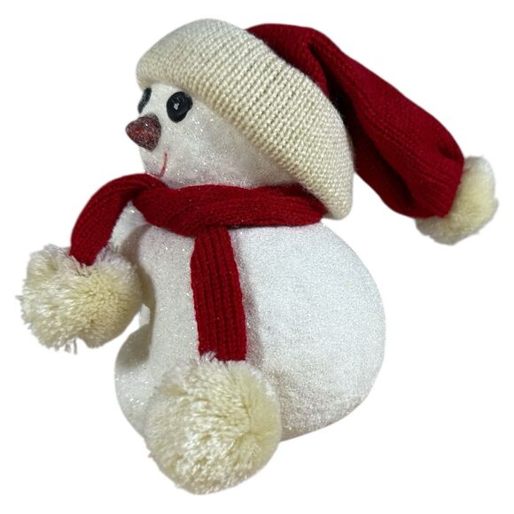 Dept 56 Billy Buttons Snowman 46502 Cute Sitting Vintage Christmas Decor - Picture 5 of 8